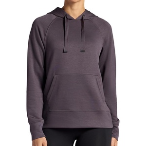 Gaiam Women’s Hudson Hoodie, Relaxed Fit, Stretch Cool Touch Fabric(Shadow)