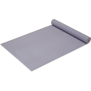 Gaiam Yoga Mat – Premium 5mm Solid Thick Non Slip Exercise & Fitness Mat for All Types of Yoga, Pilates & Floor Workouts (68″ x 24″ x 5mm) | Premium non-slip mat in solid colors. Cushioned support for yoga, Pilates & floor workouts at home or studio.(Deep Thistle)