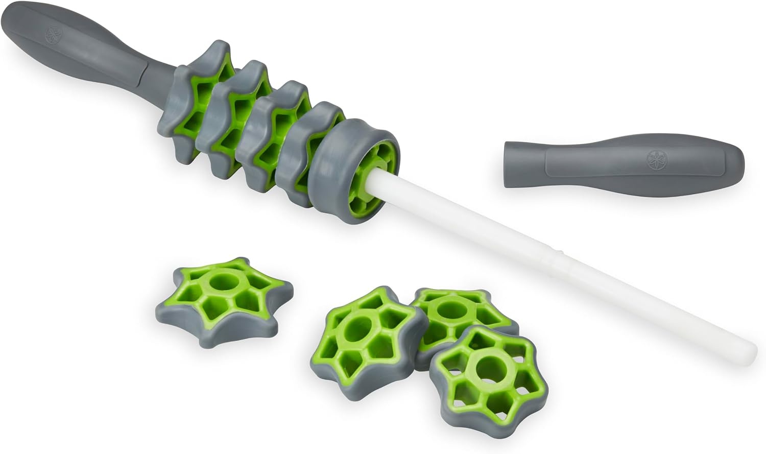 image:imageGaiam Restore Adjustable Massage Roller Plus Black Adjustable Roller Stick Targeted Muscle Recovery Tension amp Soreness Relief TravelFriendly Home amp Gym Use