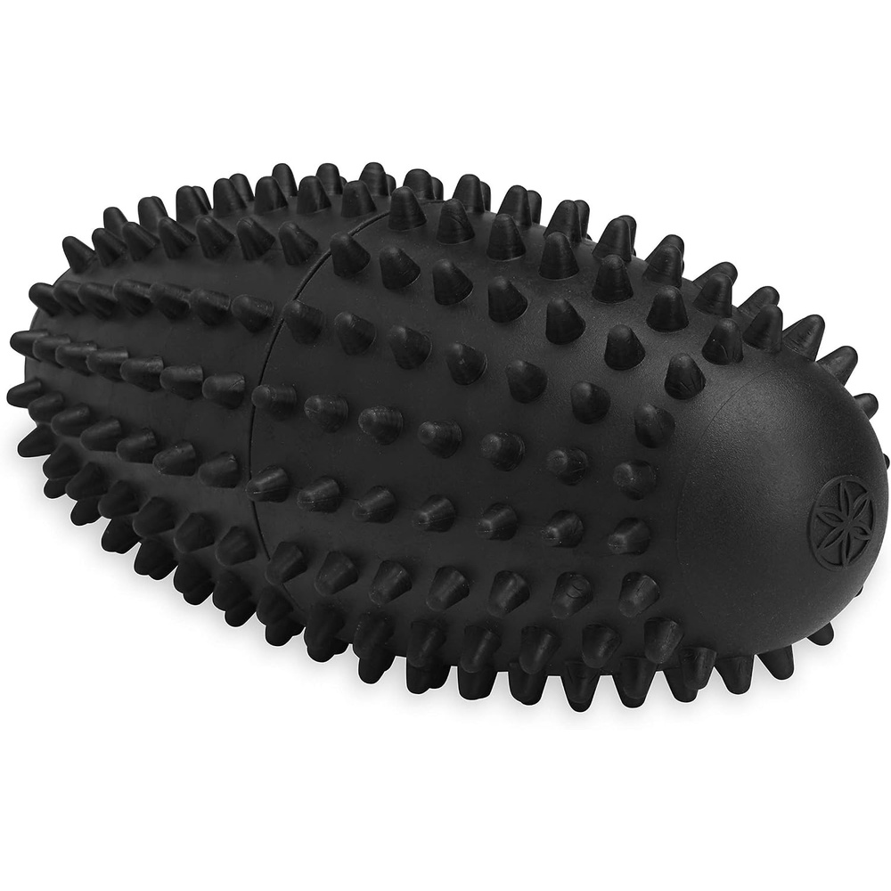 image:imageGaiam Restore Vibrating Foot Roller Vibration Massage Therapy Ergonomic Textured Massager Ball for Plantar Fasciitis Myofascial Pain Arch and Sore Feet Includes 2 AAA Batteries Black