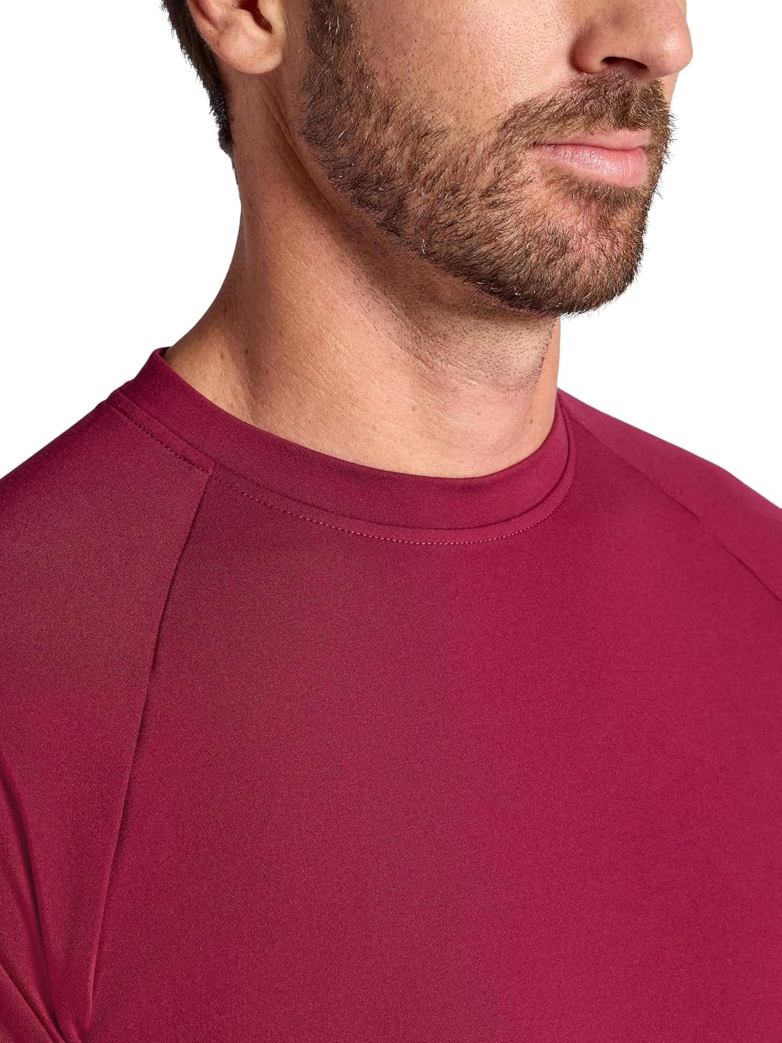 image:imageGaiam Mens Supine Crewneck Top Relaxed Fit Stretch Midweight MaterialBeet