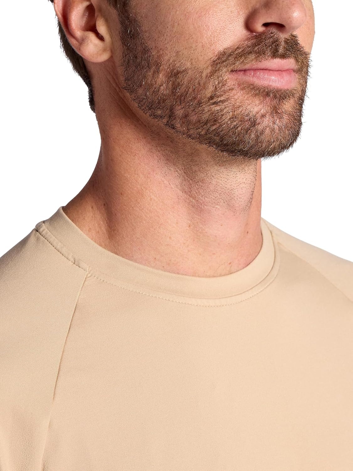 image:imageGaiam Mens Supine Crewneck Top Relaxed Fit Stretch Midweight MaterialHumus
