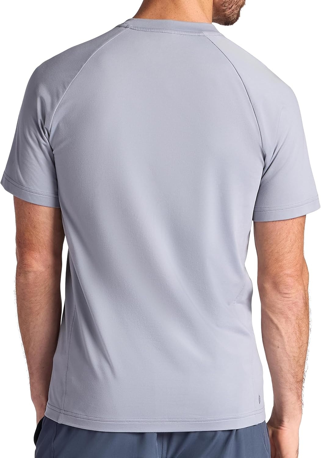 image:imageGaiam Mens Supine Crewneck Top Relaxed Fit Stretch Midweight MaterialSleet