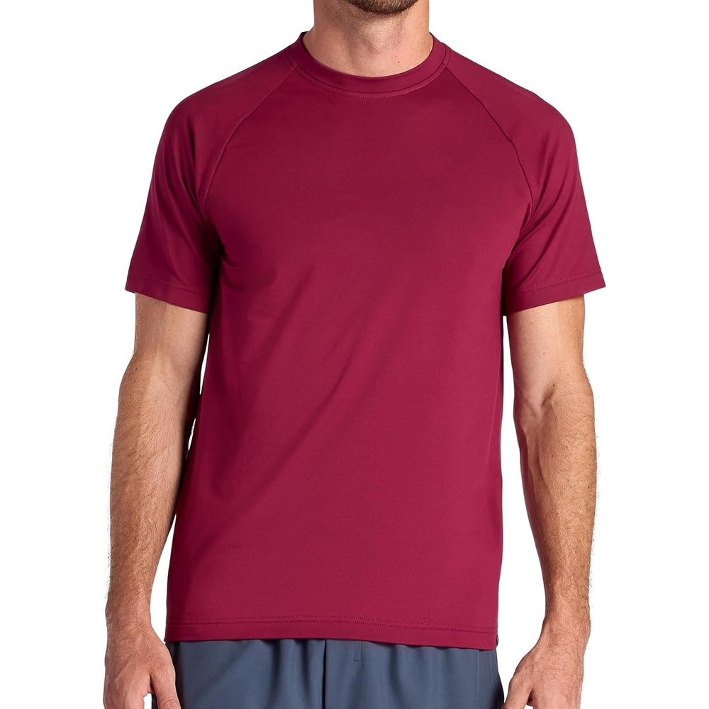 image:imageGaiam Mens Supine Crewneck Top Relaxed Fit Stretch Midweight MaterialBeet