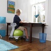 Gaiam Kids Balance Ball Chair, Classic Stability (Pink) | Kids Stability Ball Chair | Active Desk Seating Alternative | Core & Balance Engagement | Pump Included | Ages 6-12