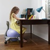 Gaiam Kids Balance Ball Chair, Classic Stability (Pink) | Kids Stability Ball Chair | Active Desk Seating Alternative | Core & Balance Engagement | Pump Included | Ages 6-12