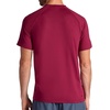 Gaiam Men’s Supine Crewneck Top, Relaxed Fit, Stretch Midweight Material(Beet)