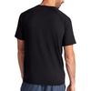 Gaiam Men’s Supine Crewneck Top, Relaxed Fit, Stretch Midweight Material(Black)
