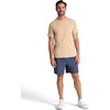 Gaiam Men’s Supine Crewneck Top, Relaxed Fit, Stretch Midweight Material(Humus)
