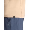 Gaiam Men’s Supine Crewneck Top, Relaxed Fit, Stretch Midweight Material(Humus)