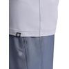 Gaiam Men’s Supine Crewneck Top, Relaxed Fit, Stretch Midweight Material(Sleet)