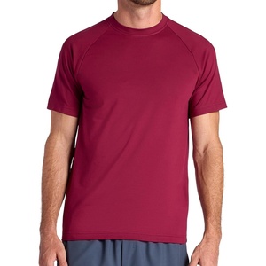 Gaiam Men’s Supine Crewneck Top, Relaxed Fit, Stretch Midweight Material(Beet)
