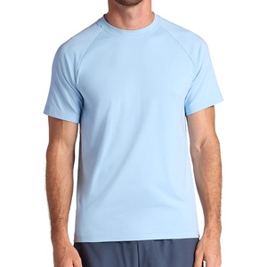 Gaiam Men’s Supine Crewneck Top, Relaxed Fit, Stretch Midweight Material(Cashmere Blue)