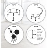 Gaiam Custom-Fit Balance Ball Chair – Exercise Stability Ball Adjustable Desk Chair for Home or Office with 55cm Yoga Ball, Air Pump, Exercise Guide and Satisfaction Guarantee