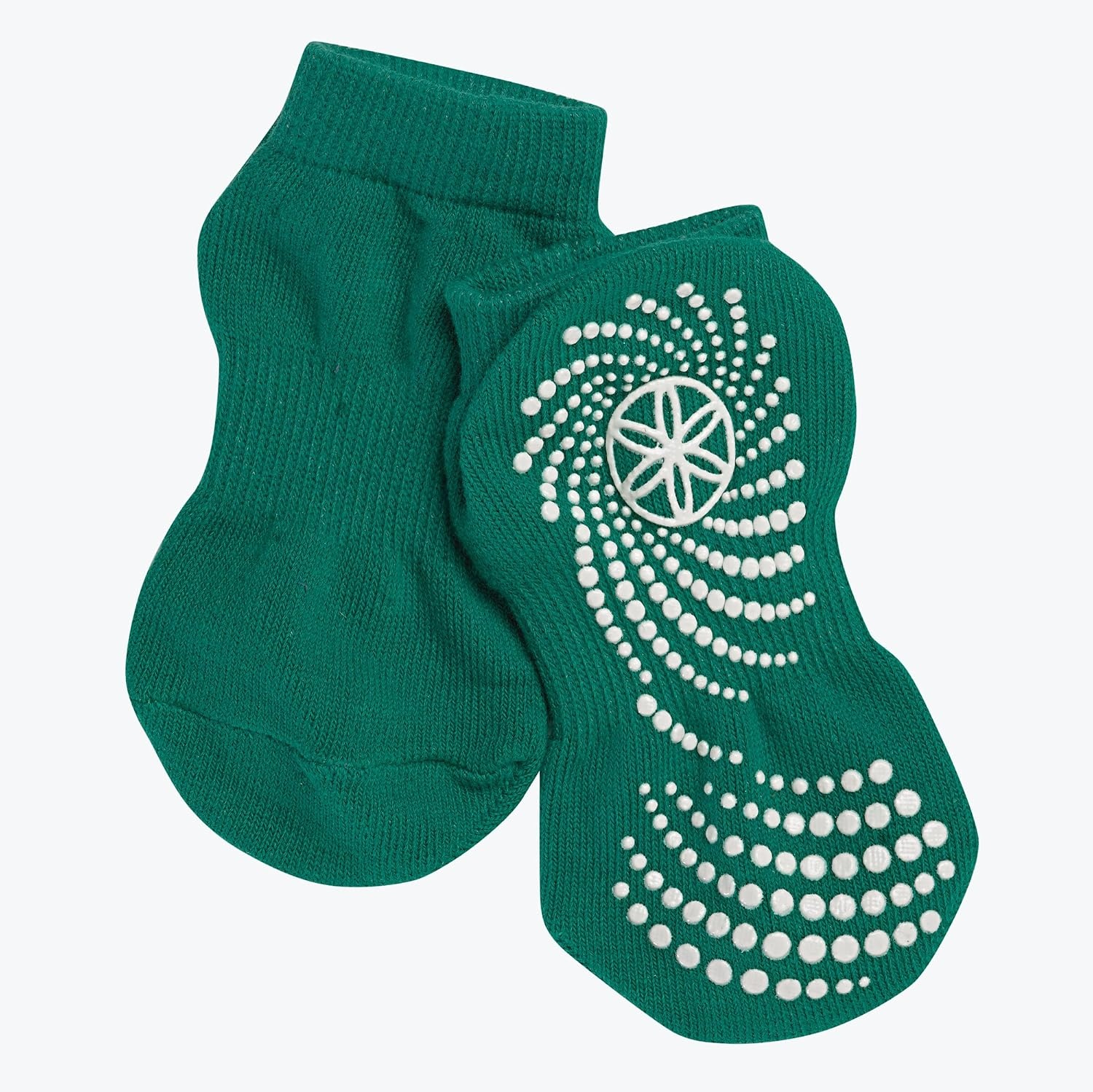 image:imageGaiam Kids Yoga Socks Pack of 2GreenBlue