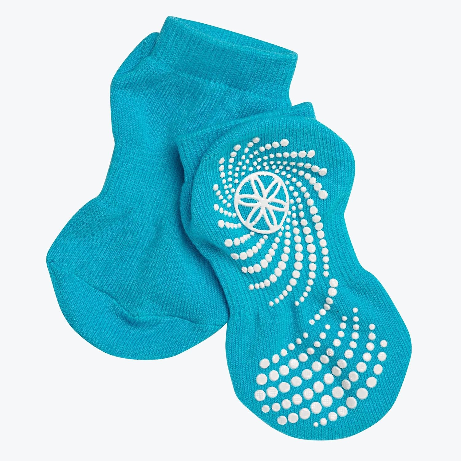 image:imageGaiam Kids Yoga Socks Pack of 2GreenBlue
