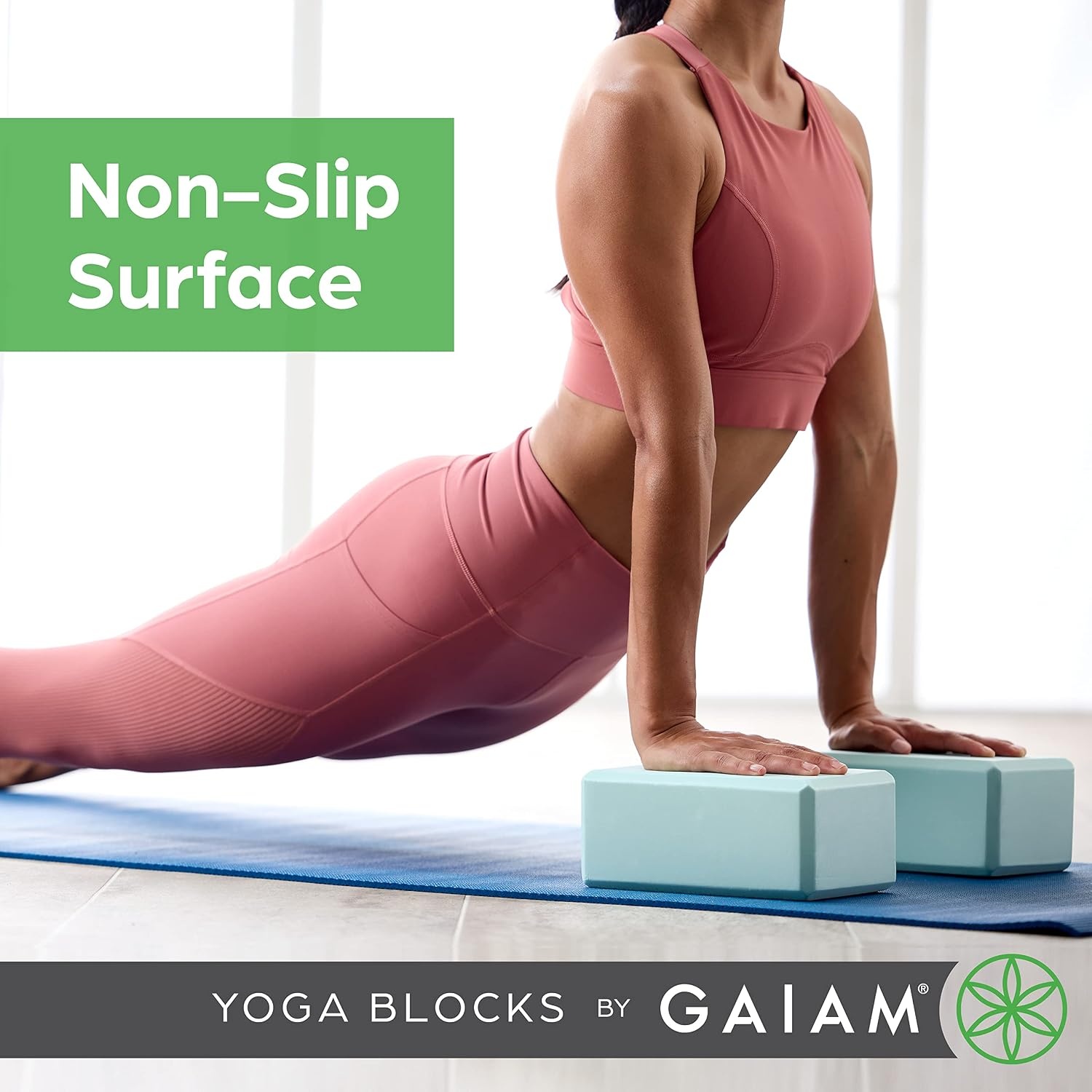 image:imageGaiam Yoga Block EVA Foam for Balance amp StretchNavajo Frost