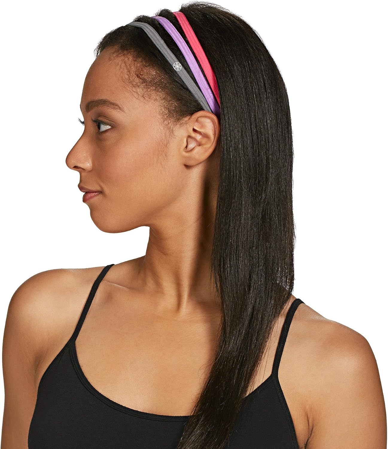 image:imageGaiam Yoga ThinGrip Headbands 3Pack
