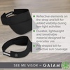 Gaiam Unisex-Adult Visor(Black)