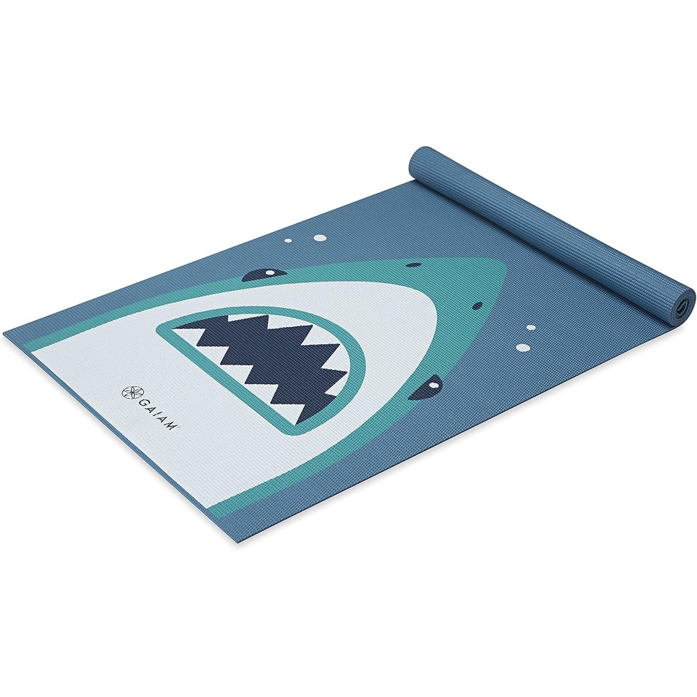 image:imageGaiam Kids Printed Yoga Mat NonToxic Fun Design 3mmChomper