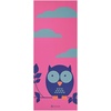Gaiam Kids Printed Yoga Mat, Non-Toxic, Fun Design, 3mm(Owl)
