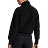 Gaiam Women’s Sherpa Jacket, Cropped Fit, Stretch Heavyweight Material(Black (Tap Shoe))