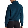 Gaiam Women’s Sherpa Jacket, Cropped Fit, Stretch Heavyweight Material(Reflecting Pond)
