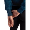Gaiam Women’s Sherpa Jacket, Cropped Fit, Stretch Heavyweight Material(Reflecting Pond)