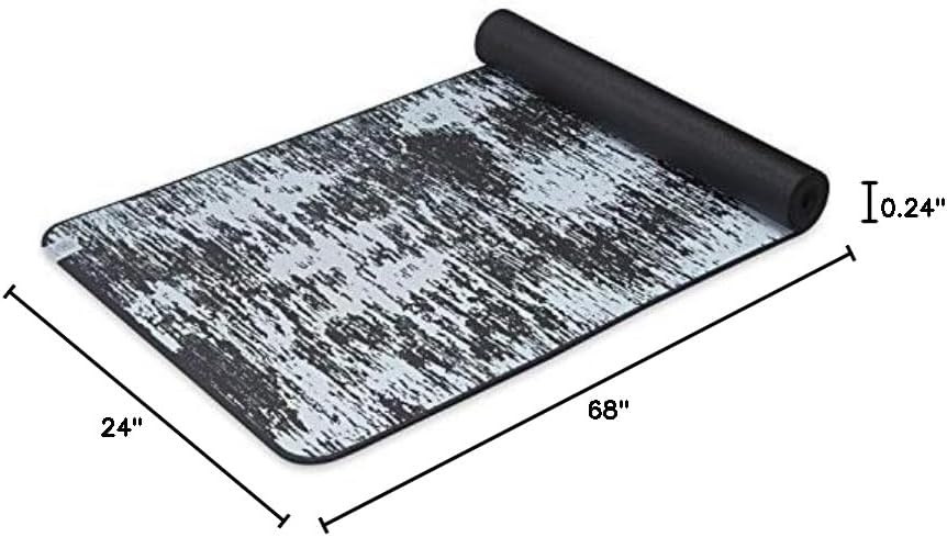 image:imageGaiam Yoga Mat  InstaGrip Extra Thick amp Dense Textured Non Slip Exercise Mat for All Types of Yoga amp Floor Workouts 68 L x 24 W