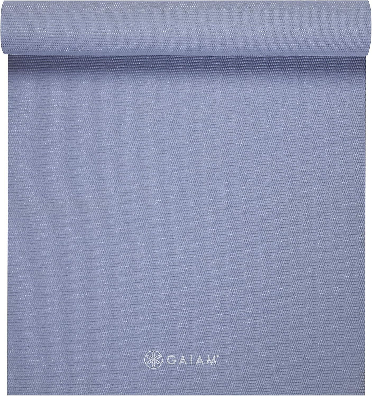 image:imageGaiam Yoga Mat Premium 5mm Solid Thick Non Slip Exercise amp Fitness Mat for All Types of Yoga Pilates amp Floor Workouts 68 x 24 x 5mmChambray