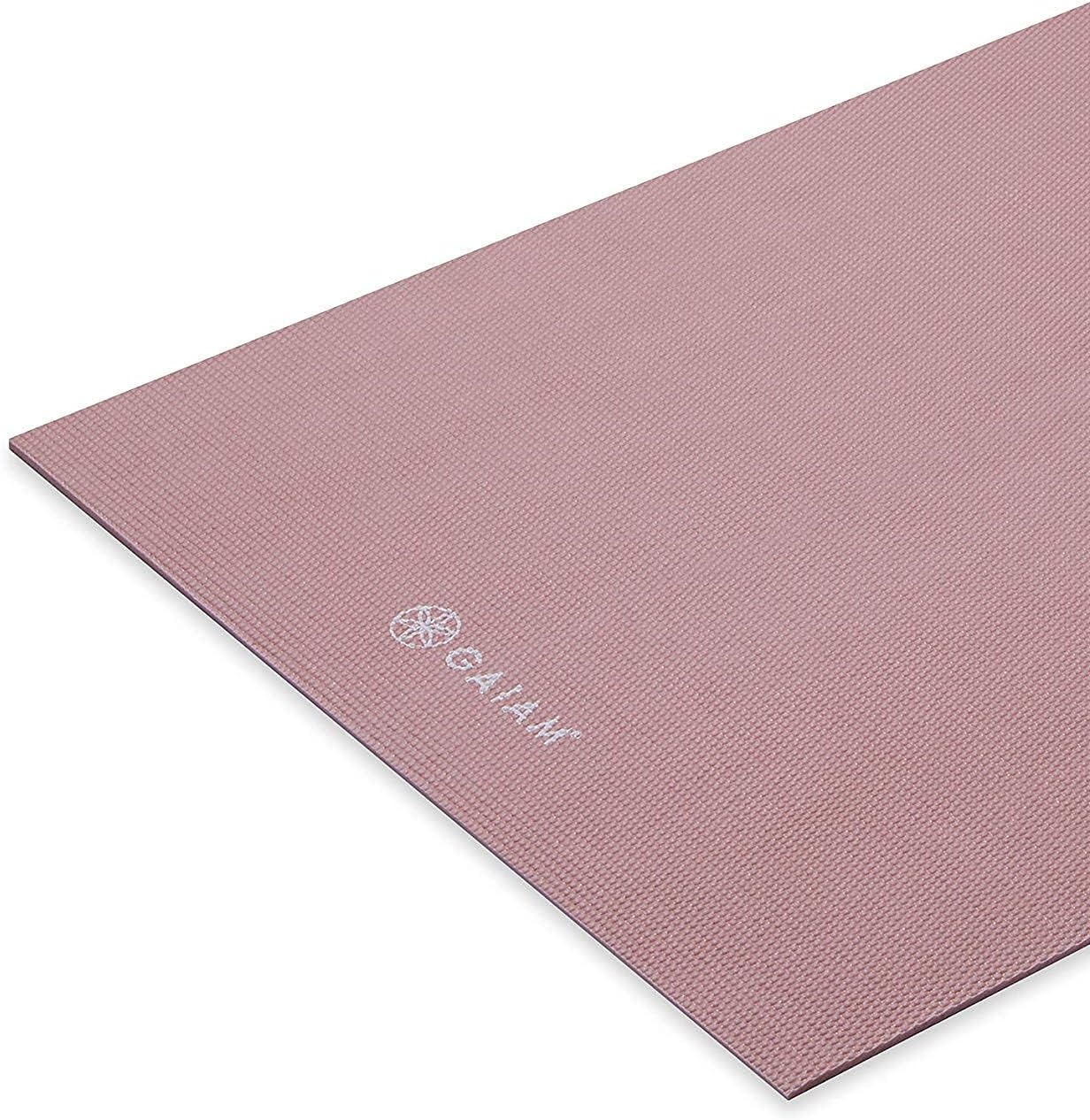 image:imageGaiam Yoga Mat Premium 5mm Solid Thick Non Slip Exercise amp Fitness Mat for All Types of Yoga Pilates amp Floor Workouts 68 x 24 x 5mmLilac