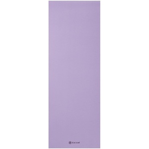 Gaiam Yoga Mat – Premium 5mm Solid Thick Non Slip Exercise & Fitness Mat for All Types of Yoga, Pilates & Floor Workouts (68″ x 24″ x 5mm)(New Lilac)