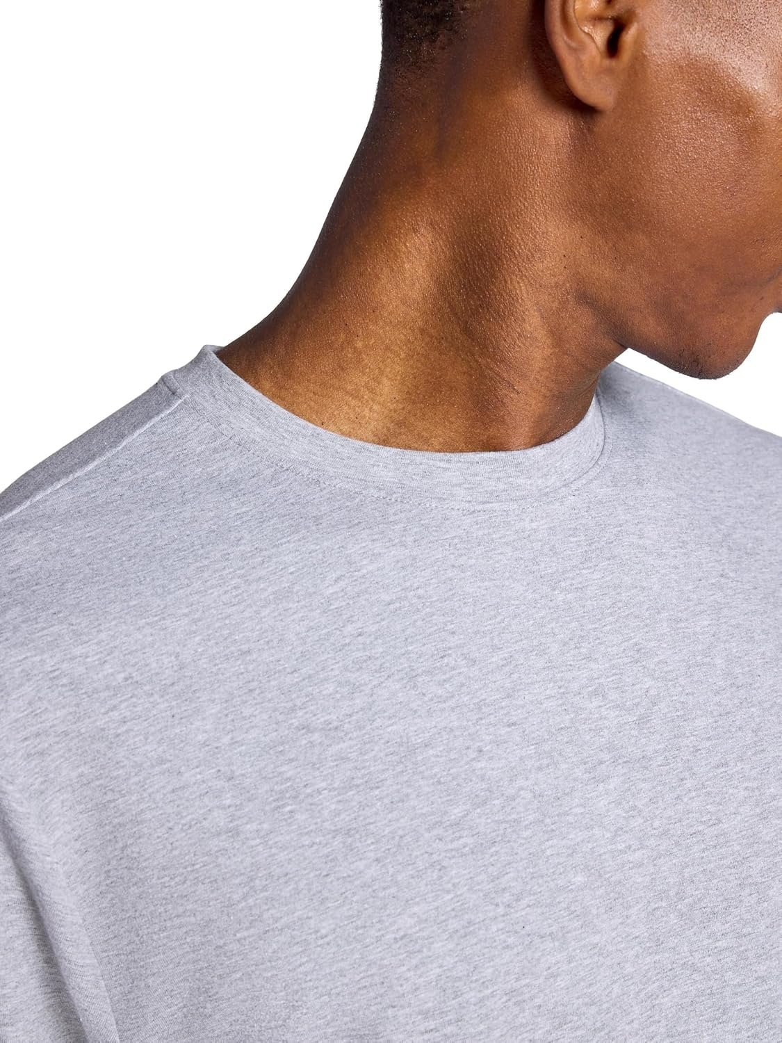 image:imageGaiam mens Namaste Crewneck Top Relaxed Fit Stretch Heavyweight Terry MaterialGrey Heather