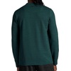 Gaiam Men’s Cozy & Cool Henley Shirt, Standard Fit, Stretch Midweight Micro Waffle Jacquard Material(Pine Grove Heather)