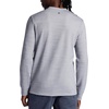 Gaiam Men’s Cozy & Cool Henley Shirt, Standard Fit, Stretch Midweight Micro Waffle Jacquard Material(Sleet Heather)