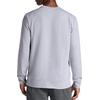 Gaiam mens Namaste Crewneck Top, Relaxed Fit, Stretch Heavyweight Terry Material(Grey Heather)