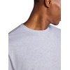 Gaiam mens Namaste Crewneck Top, Relaxed Fit, Stretch Heavyweight Terry Material(Grey Heather)
