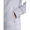 Gaiam mens Namaste Crewneck Top, Relaxed Fit, Stretch Heavyweight Terry Material(Grey Heather)