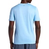 Gaiam mens Namaste Crewneck Top, Relaxed Fit, Stretch Heavyweight Terry Material(Placid Blue Heather)