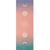 Gaiam Premium Yoga Mat, 6mm Thick Print Mat(Pastel Moon Phases)