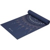 Gaiam Premium Yoga Mat, 6mm Thick Print Mat(Here & Now)