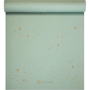 Gaiam Premium Yoga Mat, 6mm Thick Print Mat(Supernova SKY)