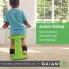 Gaiam Kids Wobble Stool Desk Chair, Flexible Seating(Lime)