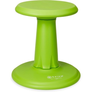 Gaiam Kids Wobble Stool Desk Chair, Flexible Seating(Lime)