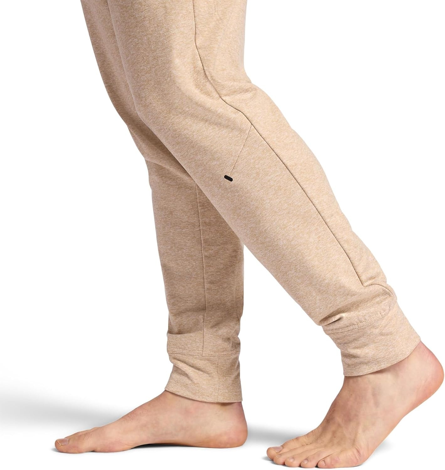 image:imageGaiam Mens Inner Strength Jogger Standard Fit 30 Inseam Stretch Midweight MaterialHumus Heather