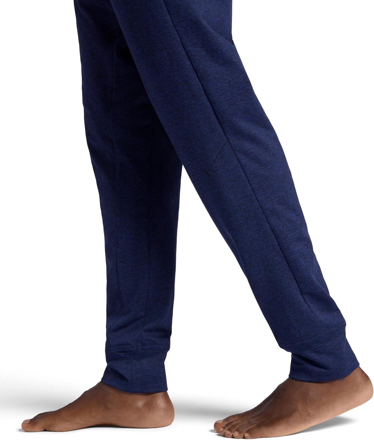 image:imageGaiam Mens Inner Strength Jogger Standard Fit 30 Inseam Stretch Midweight MaterialMedieval Blue Heather