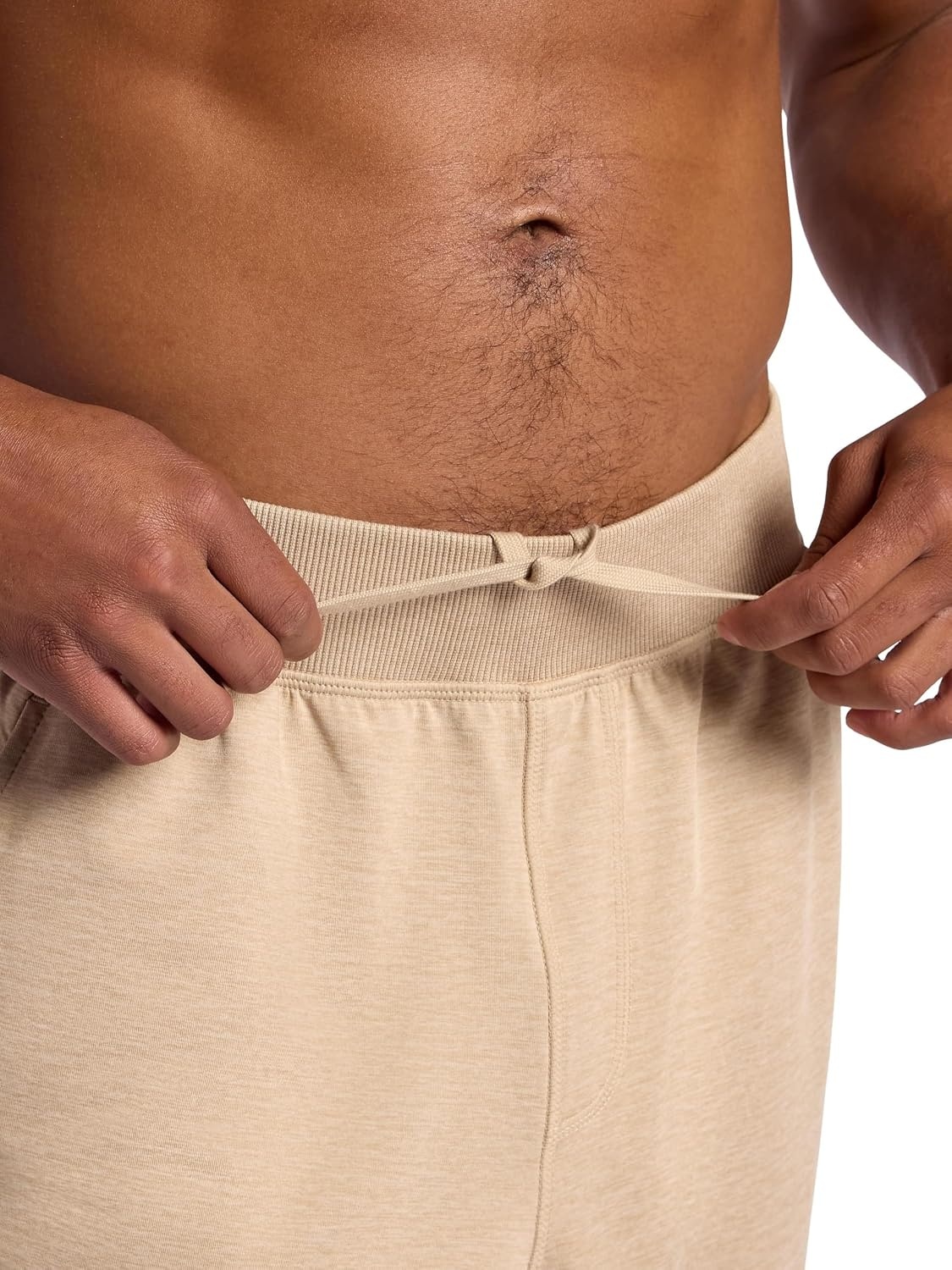 image:imageGaiam Mens Serenity Flow Jogger Standard Fit 30 Inseam Stretch Midweight MaterialHumus Heather