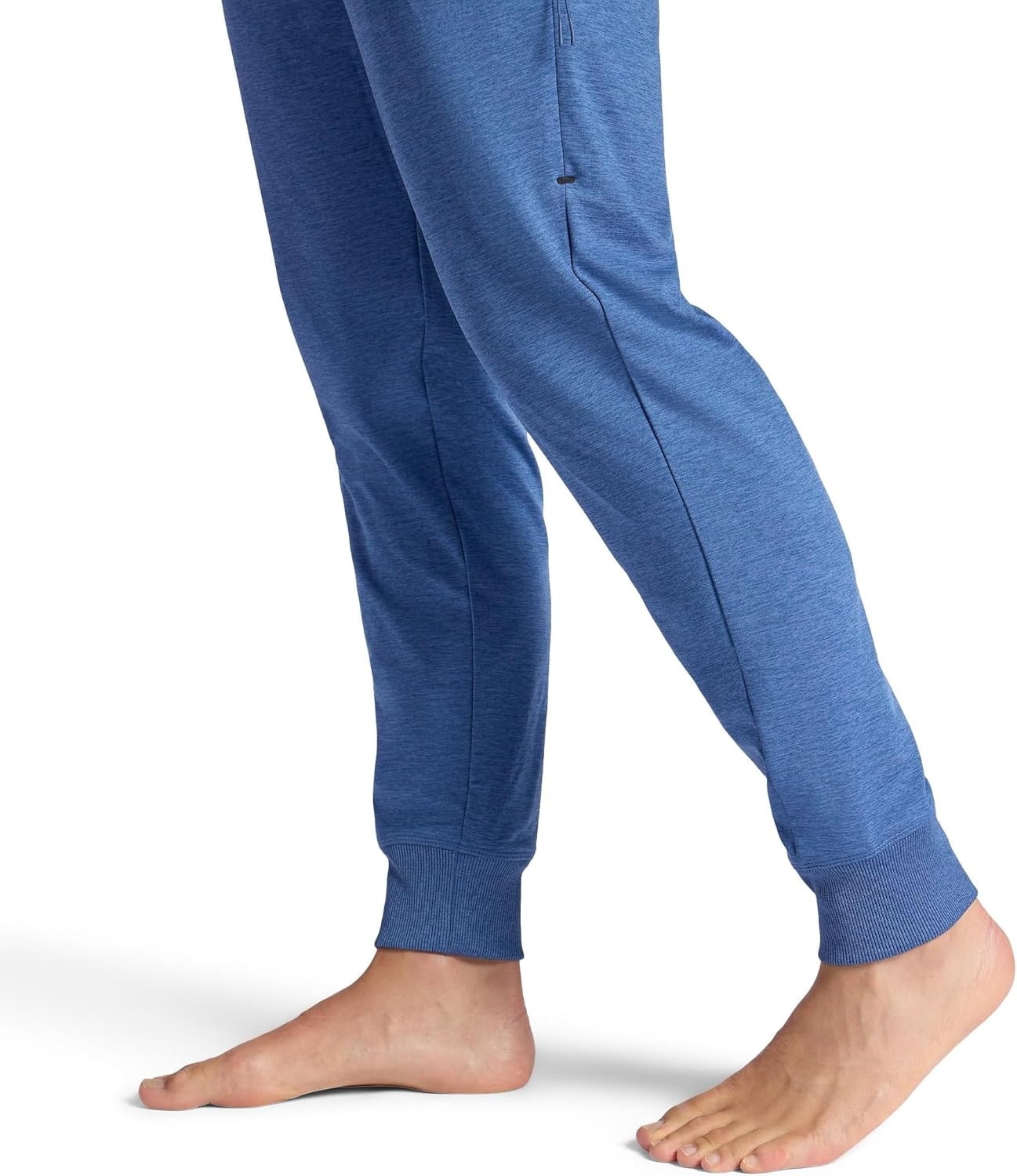 image:imageGaiam Mens Serenity Flow Jogger Standard Fit 30 Inseam Stretch Midweight MaterialTrue Navy Heather