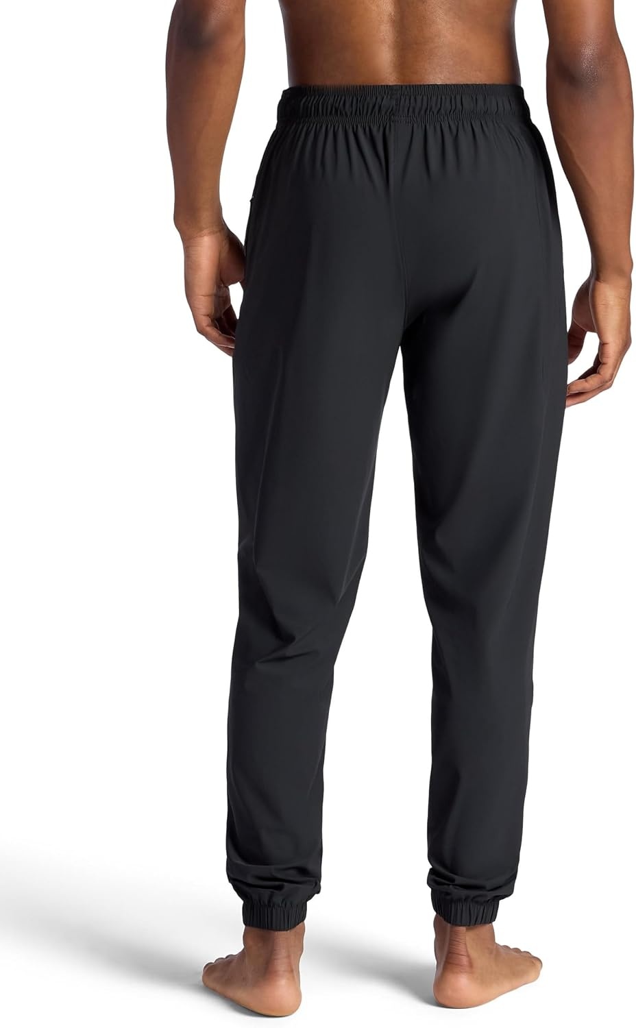 image:imageGaiam Mens Warrior Pose Pant Standard Fit 31 Inseam Stretch Lightweight Material MoistureWickingBlack