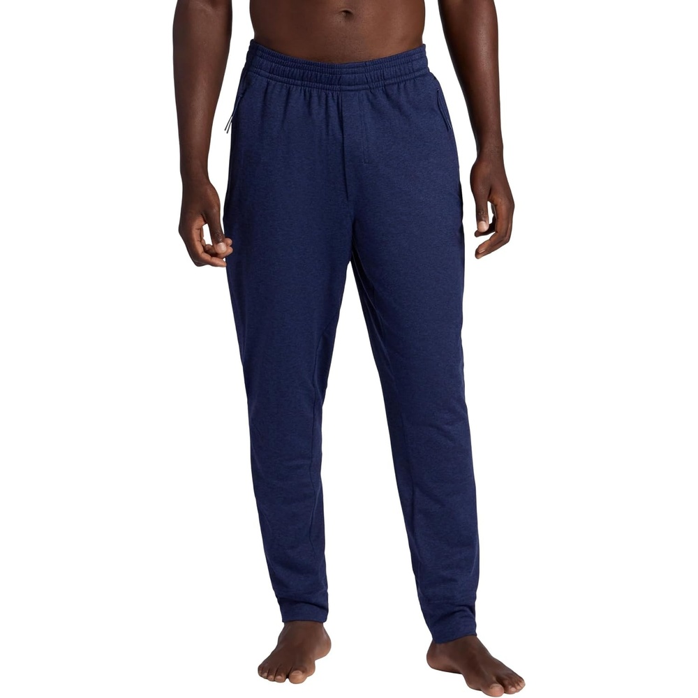 image:imageGaiam Mens Inner Strength Jogger Standard Fit 30 Inseam Stretch Midweight MaterialMedieval Blue Heather